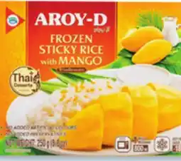 Walmart Lotte ice cream mochi 9 x 30 mL or Aroy-D mango sticky rice 250 g offer
