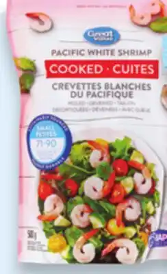 Walmart Great Value cooked shrimp offer