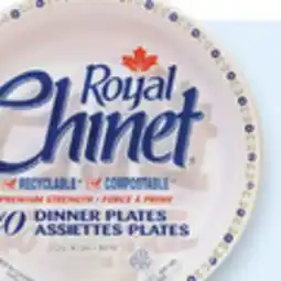 Walmart Royal Chinet plates offer