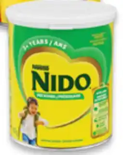 Walmart Nido 3+ Toddlers Nutritional Supplement 850 g offer