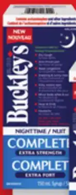 Walmart Buckley's Complete nighttime syrup offer