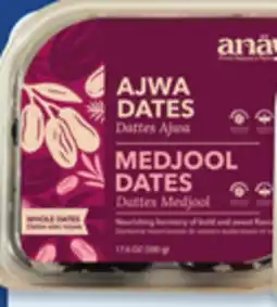Walmart Ajwa and Medjool offer