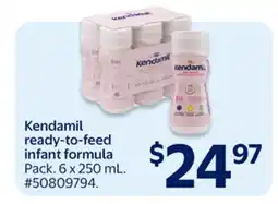 Walmart Kendamil ready-to-feed infant formula offer