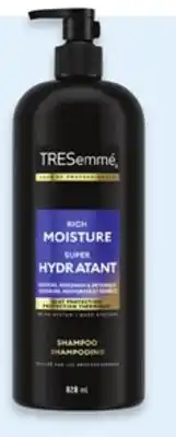 Walmart TRESemmé shampoo, conditioner or styling products offer