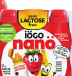 Walmart iögo nano drinkable yogurt offer