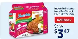 Walmart Indomie Instant Noodles 5-pack offer