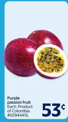 Walmart Purple passion fruit offer