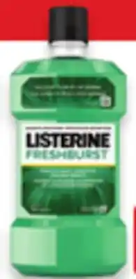 Walmart Listerine mouthwash offer