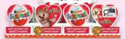 Walmart Kinder Valentine train 4-pack 80 g or Surprise egg 100 g offer