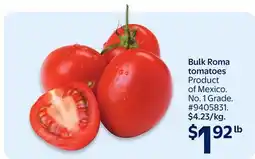 Walmart Bulk Roma tomatoes offer