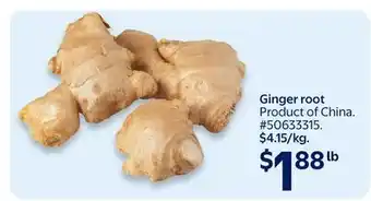 Walmart Ginger root offer