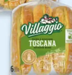 Walmart Villaggio hot dog 6-pack or hamburger 8-pack buns offer