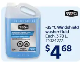 Walmart 35 °C Windshield washer fluid offer
