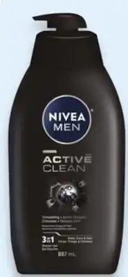 Walmart Nivea men's body wash offer
