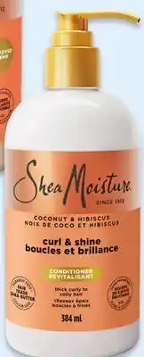 Walmart SheaMoisture Coconut & Hibiscus shampoo or conditioner offer