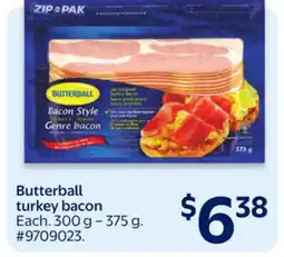 Walmart Butterball turkey bacon offer