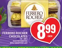 Food Basics FERRERO ROCHER CHOCOLATES offer