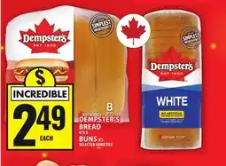 Food Basics DEMPSTER'S BREAD OR BUNS offer