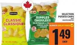 Food Basics SELECTION POTATO CHIPS offer