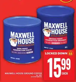 Food Basics MAXWELL HOUSE GROUND COFFEE offer