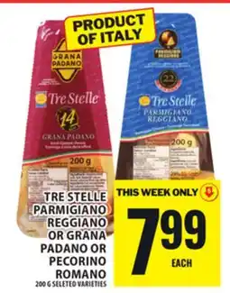 Food Basics TRE STELLE PARMIGIANO REGGIANO OR GRANA PADANO OR PECORINO ROMANO offer
