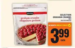 Food Basics SELECTION GRAHAM CRUMBS offer