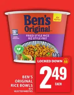 Food Basics BEN'S ORIGINAL RICE BOWLS offer