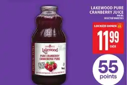 Food Basics LAKEWOOD PURE CRANBERRY JUICE offer