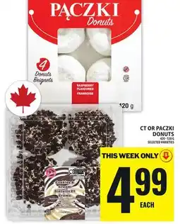 Food Basics CT OR PACZKI DONUTS offer