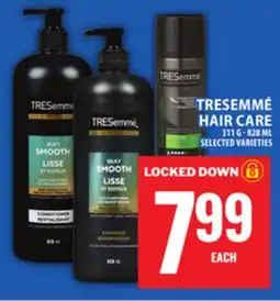 Food Basics TRESEMMÉ HAIR CARE offer