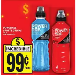 Food Basics POWERADE SPORTS DRINKS offer