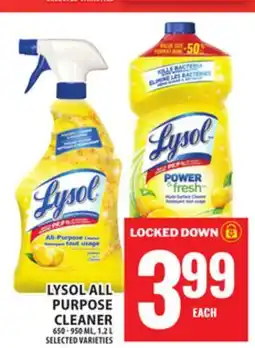Food Basics LYSOL ALL PURPOSE CLEANER offer