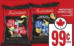 Food Basics IRRESISTIBLE POTATO CHIPS offer