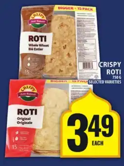 Food Basics CRISPY ROTI offer