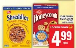 Food Basics POST FAMILY SIZE CEREAL offer