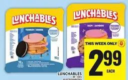 Food Basics LUNCHABLES offer