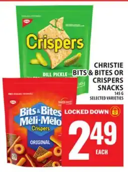 Food Basics CHRISTIE BITS & BITES OR CRISPERS SNACKS offer
