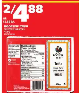 Loblaws ROOSTER TOFU offer