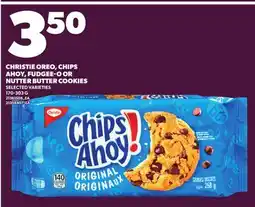 Loblaws CHRISTIE OREO, CHIPS AHOY, FUDGEE-O OR NUTTER BUTTER COOKIES offer