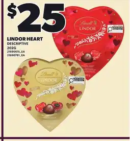 Loblaws LINDOR HEART offer