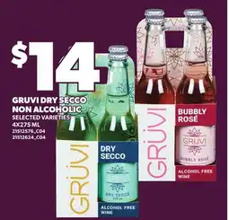 Loblaws GRUVI DRY SECCO NON ALCOHOLIC offer