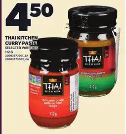 Loblaws THAI KITCHEN CURRY PASTE offer