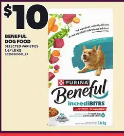 Loblaws BENEFUL DOG FOOD, 1.6/1 offer
