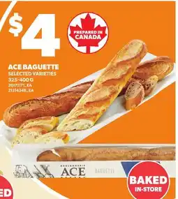 Loblaws ACE BAGUETTE offer