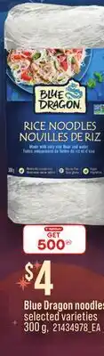 Loblaws BLUE DRAGON NOODLES offer