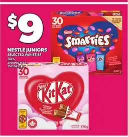Loblaws NESTLÉ JUNIORS, 30'S offer