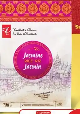 Loblaws PRESIDENT'S CHOICE JASMINE RICE offer