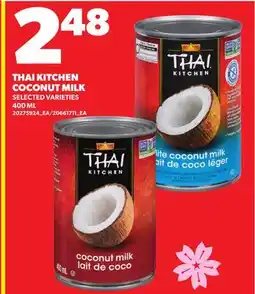 Loblaws THAI KITCHEN COCONUT MILK offer