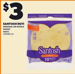 Loblaws SANTOSH ROTI offer