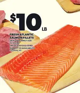 Loblaws FRESH ATLANTIC SALMON FILLETS offer